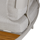 Evolve Curved Lounge 2 & 4 Seater with Coffee and Side Table Set