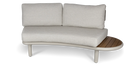 Evolve Curved Lounge 2 & 4 Seater with Coffee and Side Table Set