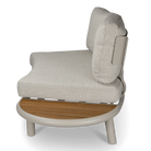 Evolve Curved Lounge 2 & 4 Seater with Coffee and Side Table Set