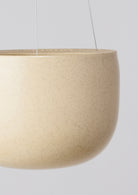Glazed Earth Hanging Planter Speckled Clay