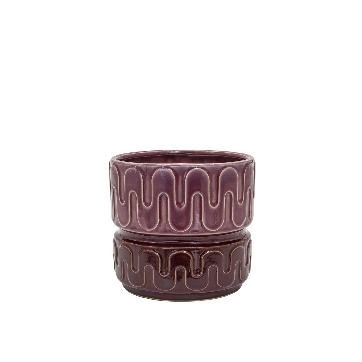 Groovy Planter Large Mulberry