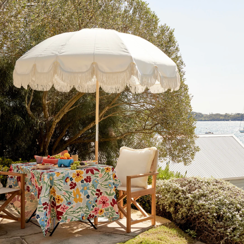 Jardin Garden Umbrella 2.1m White