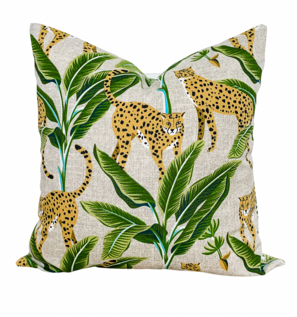 'Jungle Cats' Outdoor Cushion