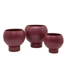 Large Orbit Plant Pot Ruby