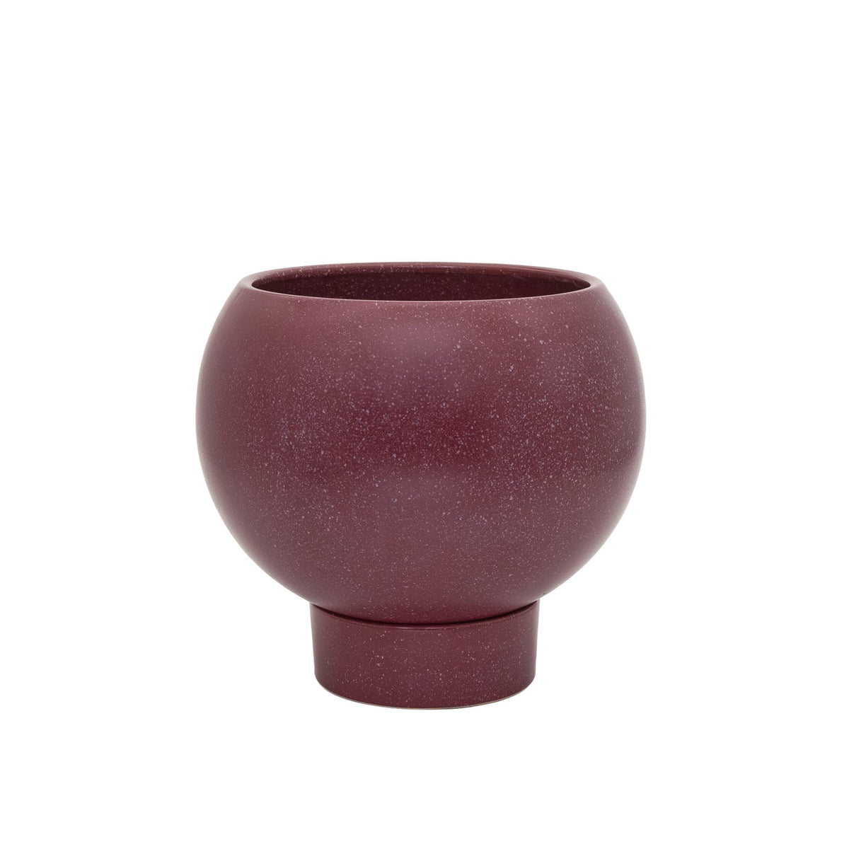 Large Orbit Plant Pot Ruby