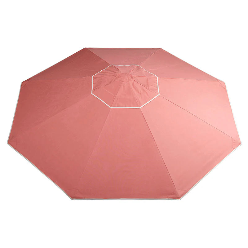 Luxury Block Colour - Large Aluminium Frame Garden Umbrella