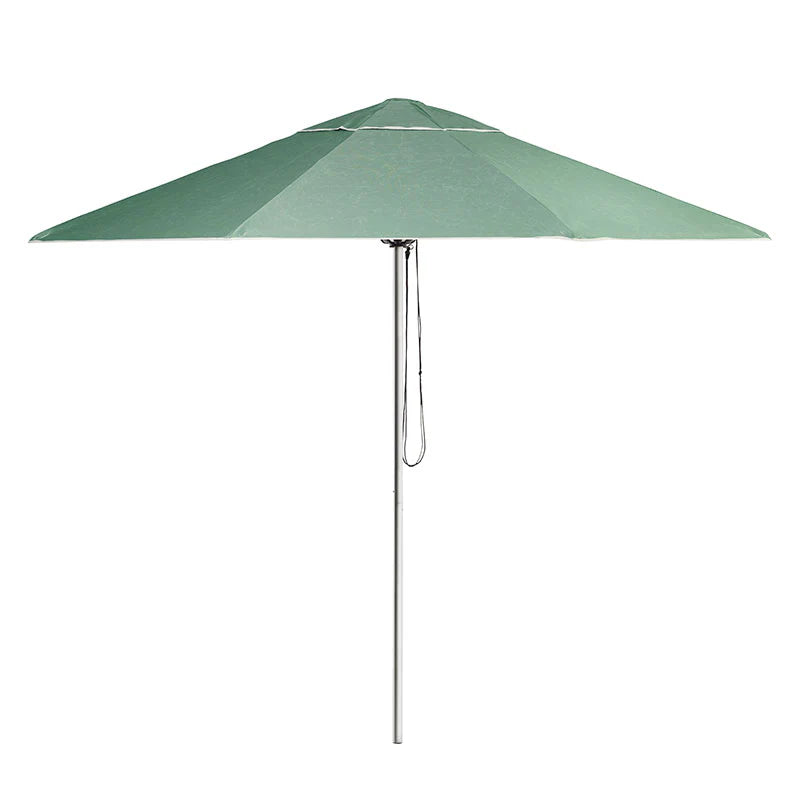 Luxury Block Colour - Large Aluminium Frame Garden Umbrella