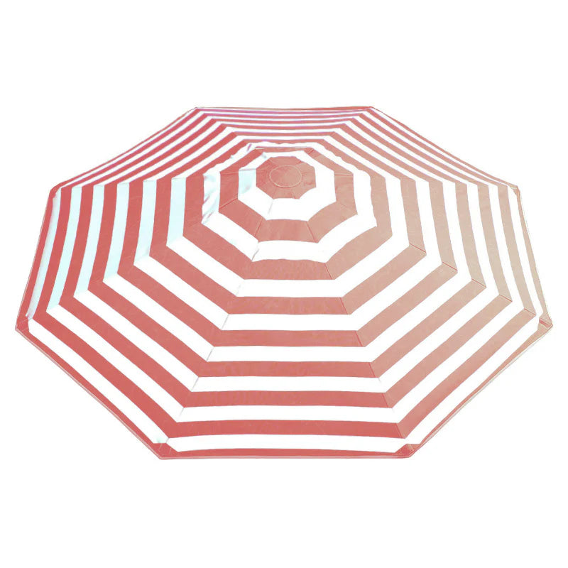 Luxury Stripe - Large Aluminium Frame Garden Umbrella