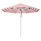 Luxury Stripe - Large Aluminium Frame Garden Umbrella