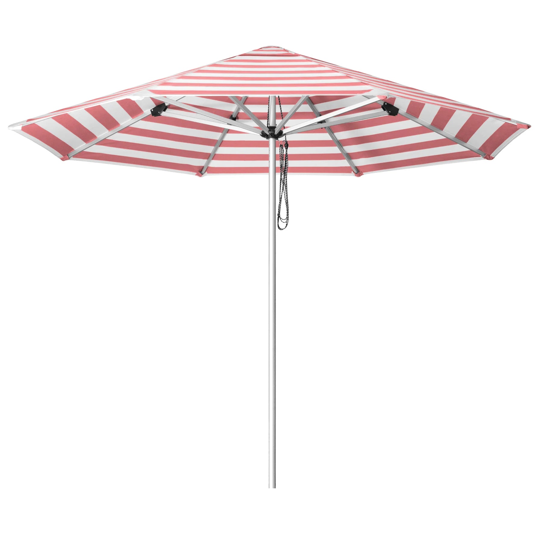 Luxury Stripe - Large Aluminium Frame Garden Umbrella
