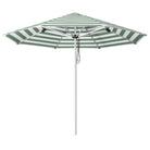 Luxury Stripe - Large Aluminium Frame Garden Umbrella