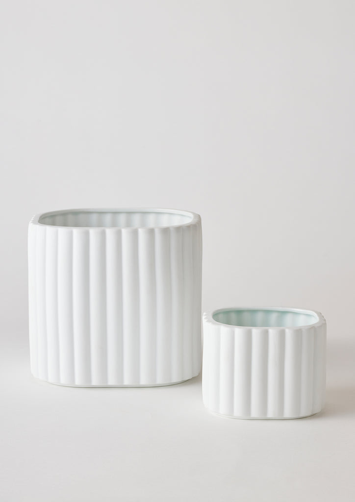 Modular Stack Planter White
