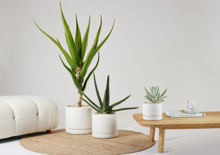 Modular Stack Planter White