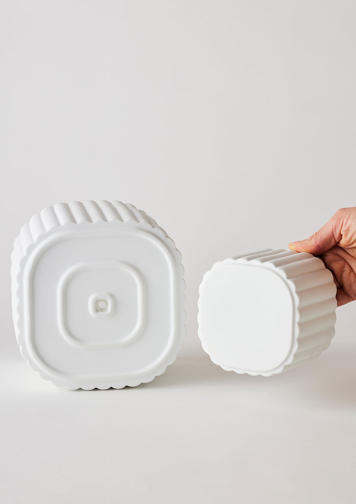 Modular Stack Planter White