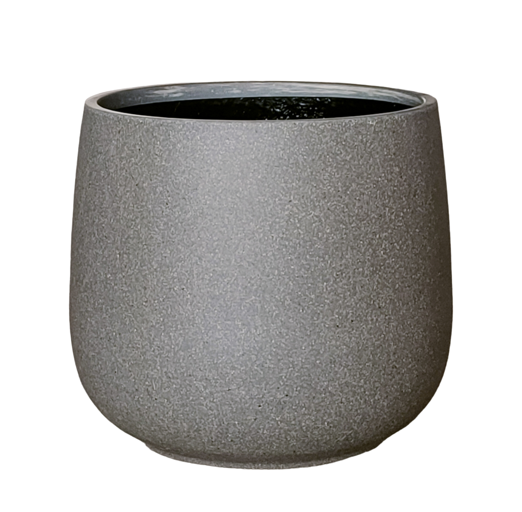 NEW Lightweight Bung Tub Planter Pot in Dove Grey