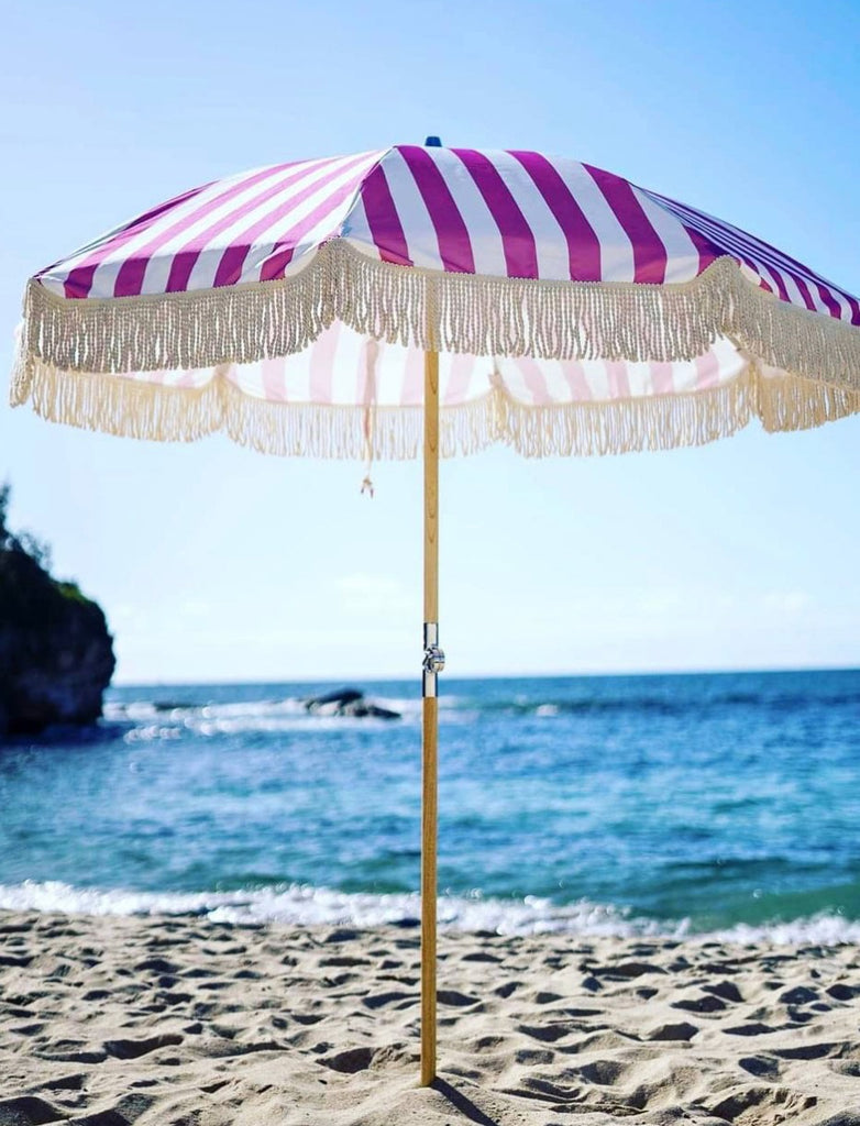 Pink stripe Umbrella