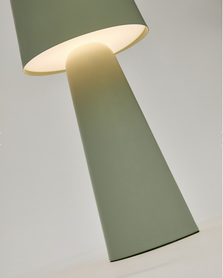 Reny Outdoor Table Lamp Turquoise 25cm