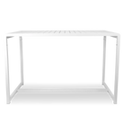 Santorini Bar Table in Artic White