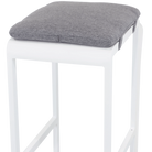 Santorini Barstool in Artic White