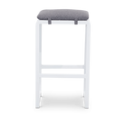 Santorini Barstool in Artic White
