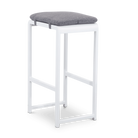 Santorini Barstool in Artic White
