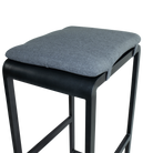 Santorini Barstool in Gunmetal