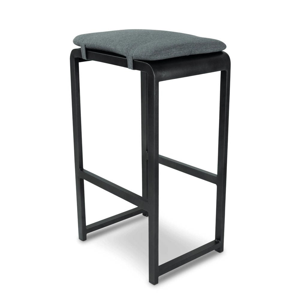 Santorini Barstool in Gunmetal