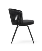 Sardinia Rope Chair - Charcoal