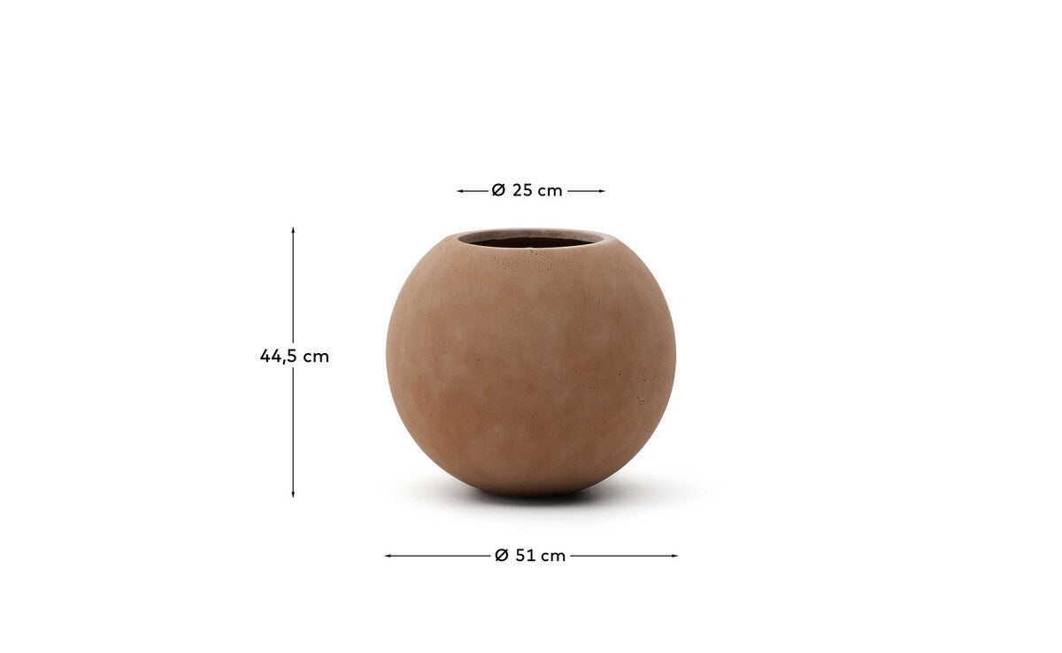 Solar terracotta vessel.