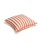 Terracotta stripe outdoor cushion