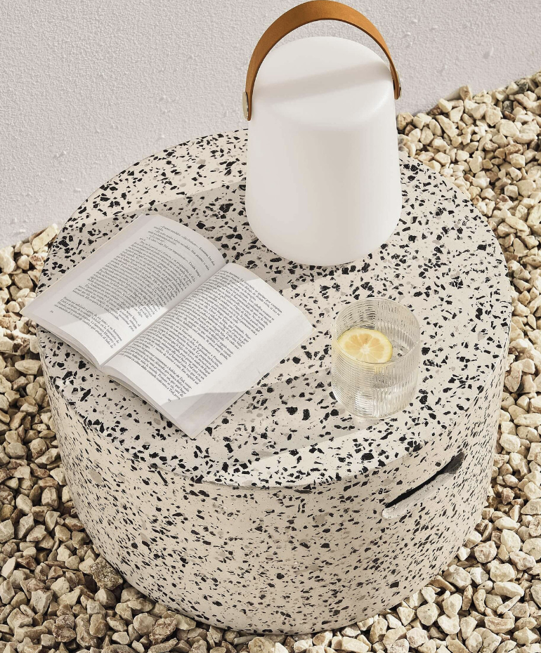 Terrazzo Coffee Table White