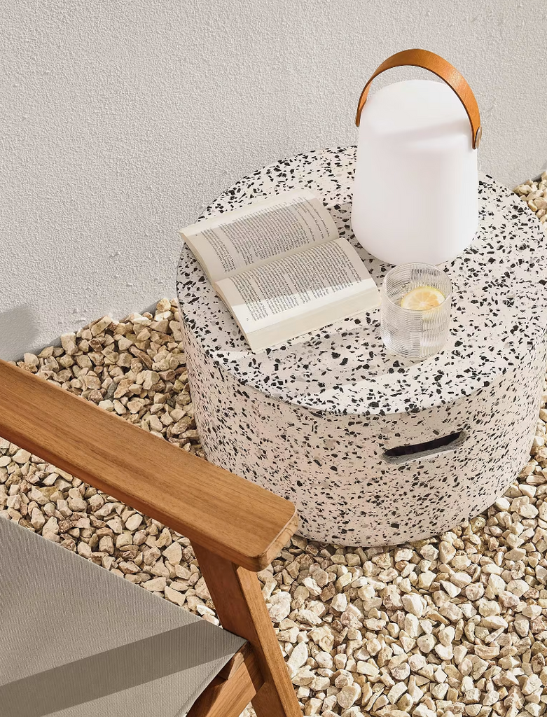 Terrazzo Coffee Table White