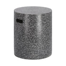 Terrazzo Side Table/ Stool Black