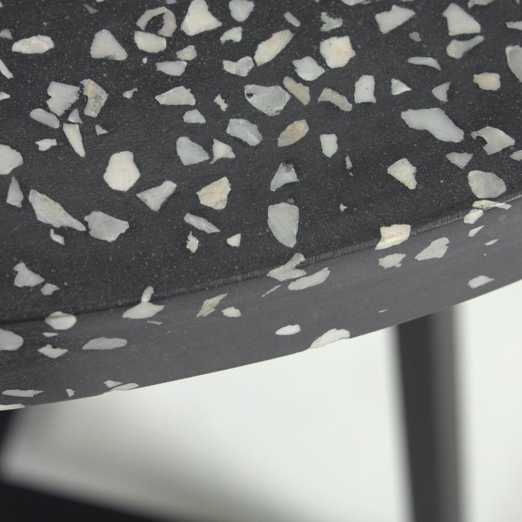 Terrazzo Table Charcoal