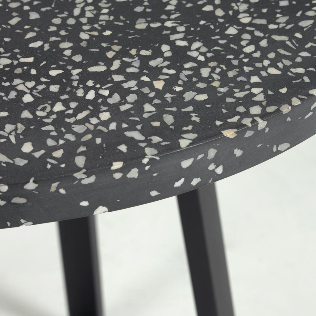 Terrazzo Table Charcoal