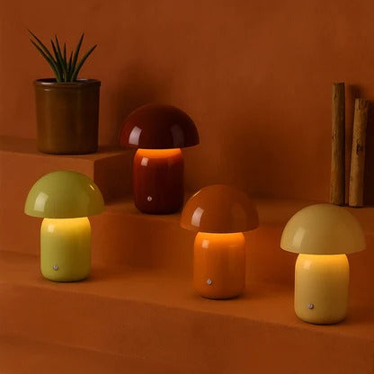 USB Rechargeable Mushroom Lamp