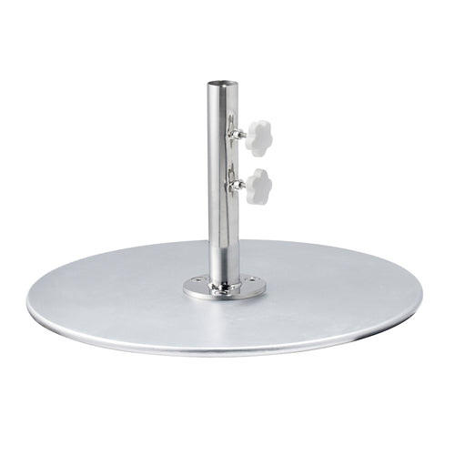 Umbrella Round Base 25kgs Galvanised