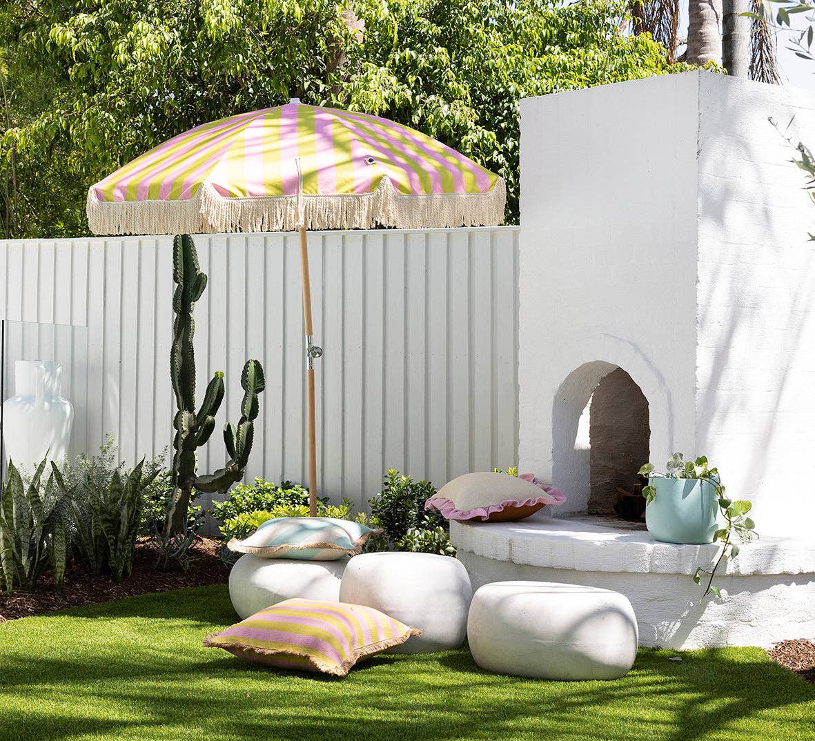 WHOLESALE Candy Stripe Cushion - Cover Only