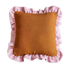 WHOLESALE Pecan Frill Cushion - Cover Only