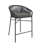 Yanet Rope Stool - Grey