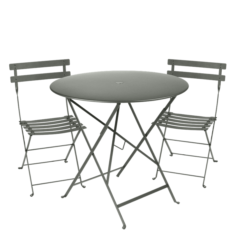 Bistro Cafe Table 77cm w/ 4 chairs