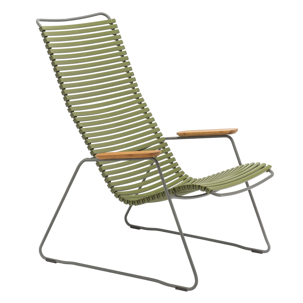 Click Lounge Chair - Olive Green