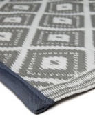 Kimberley Grey & White Outdoor Rug