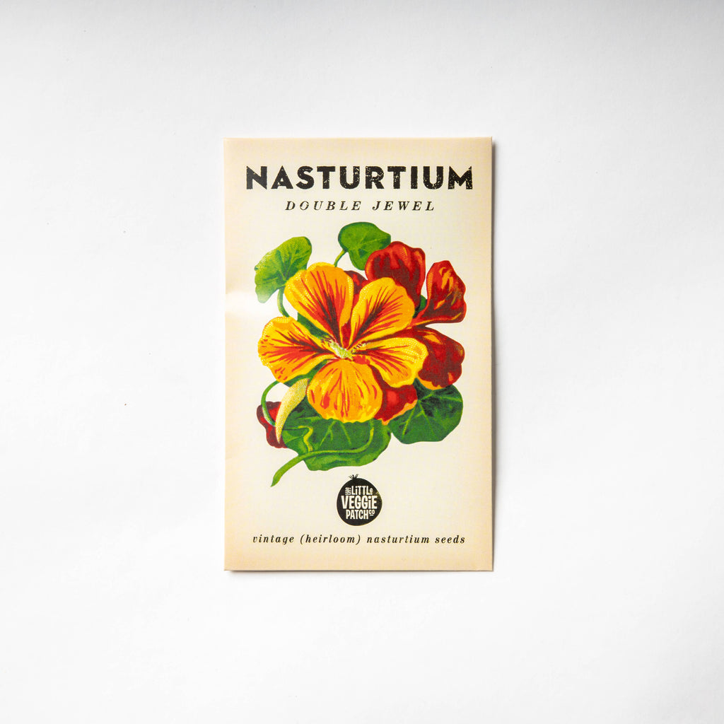 Nasturtium "Double Jewel" Heirloom Seeds
