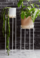 Reed Pot Stand White