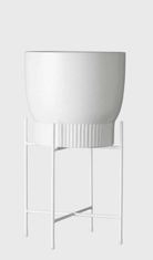 Reed Pot Stand White